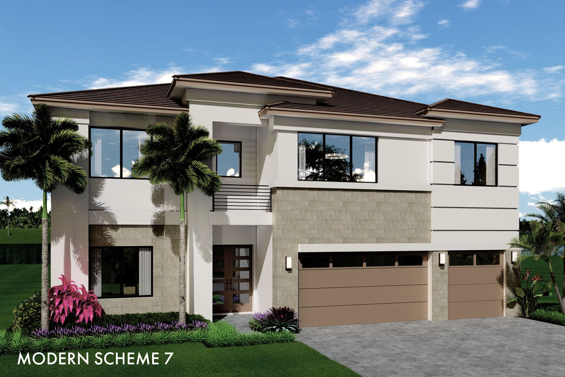 2 Story Contemporary Scheme #7